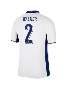 Billige England Kyle Walker #2 Hjemmedrakt EM 2024 Kortermet